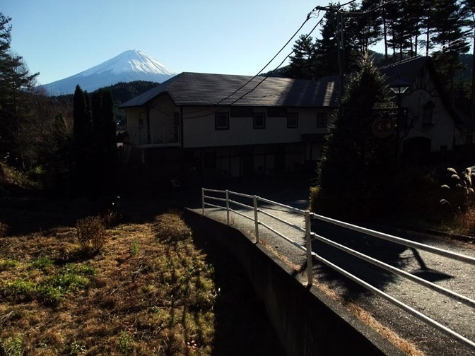 晴れた日には、全客室から富士山が見えるので安心